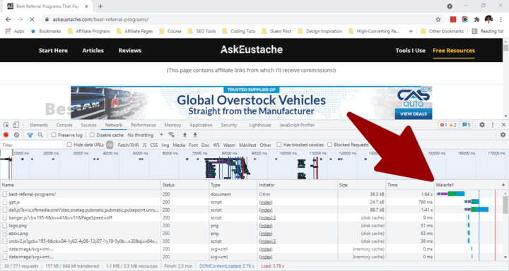 Bad LCP using Ezoic ads and LEAP