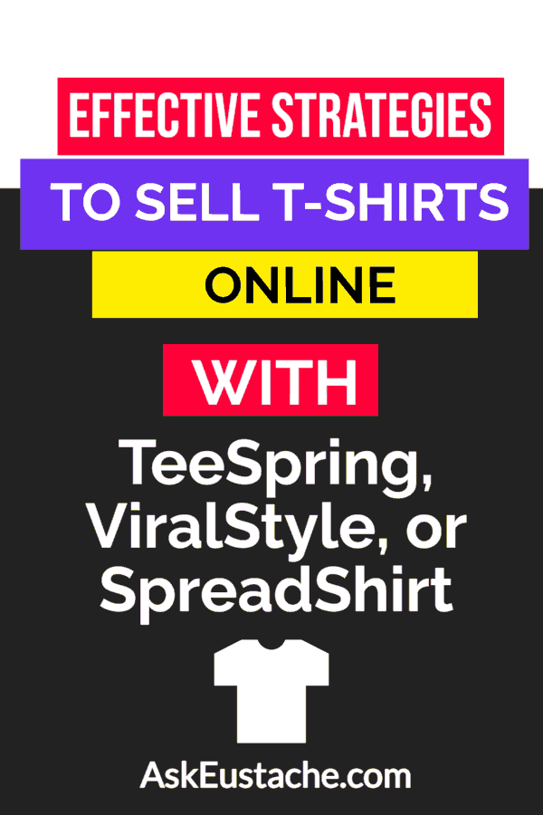 Effective strategies to sell t-shirts online