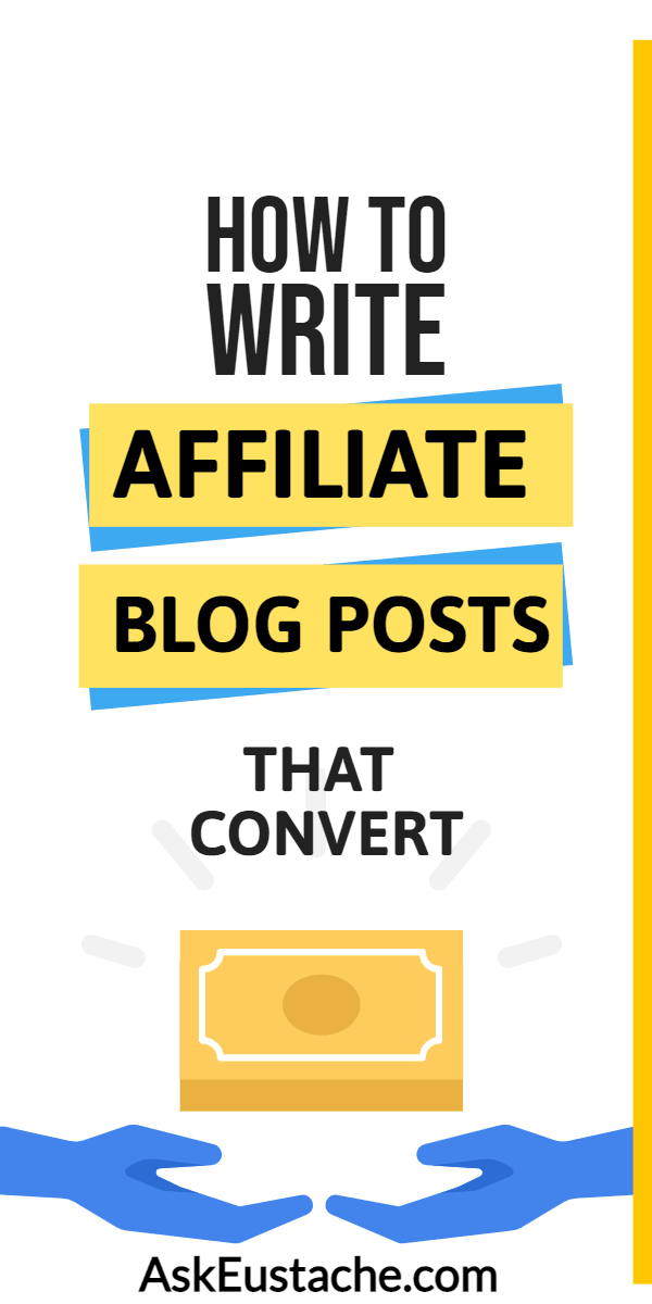 how to write affiliate posts that convert