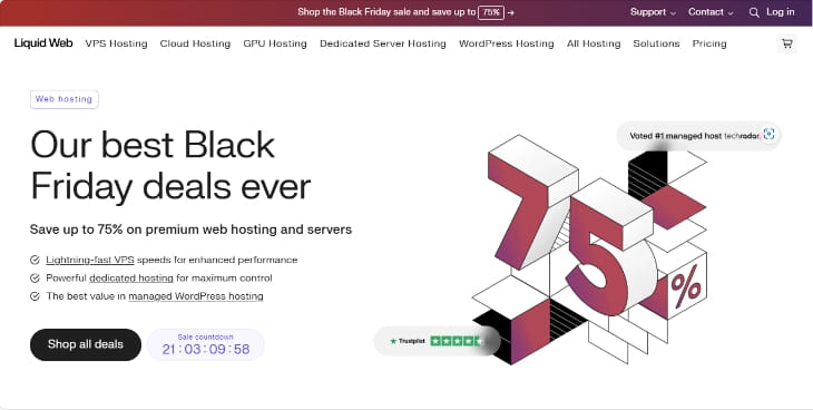 Liquid Web Black Friday Deal (2024) - Up to get 85% OFF