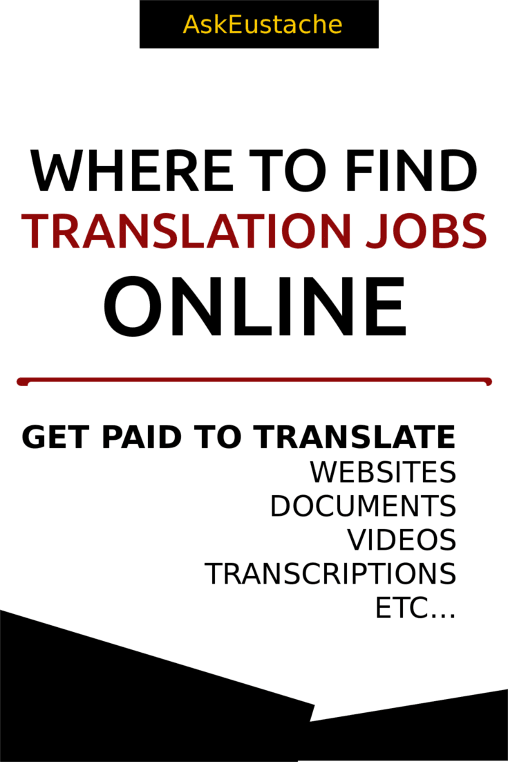 where to find online translation jobs from home